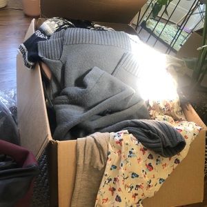 Mystery box: moving sale